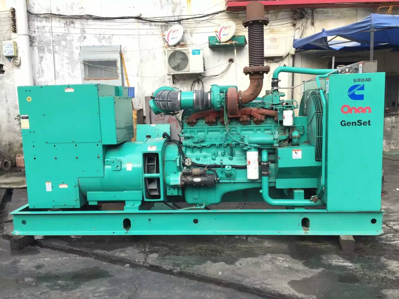 西盟租赁发电机-柴油发电机不正常冒烟的原因